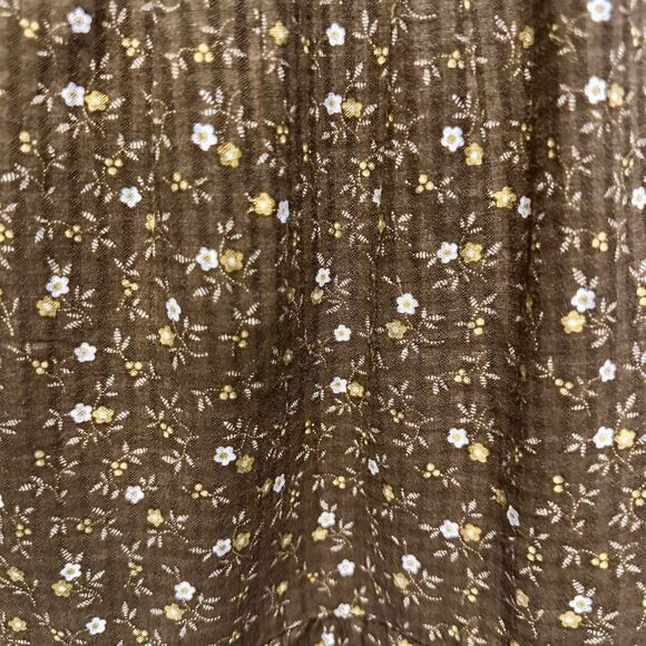 Madewell Brown Floral Midi Dress - Picture 12 of 12